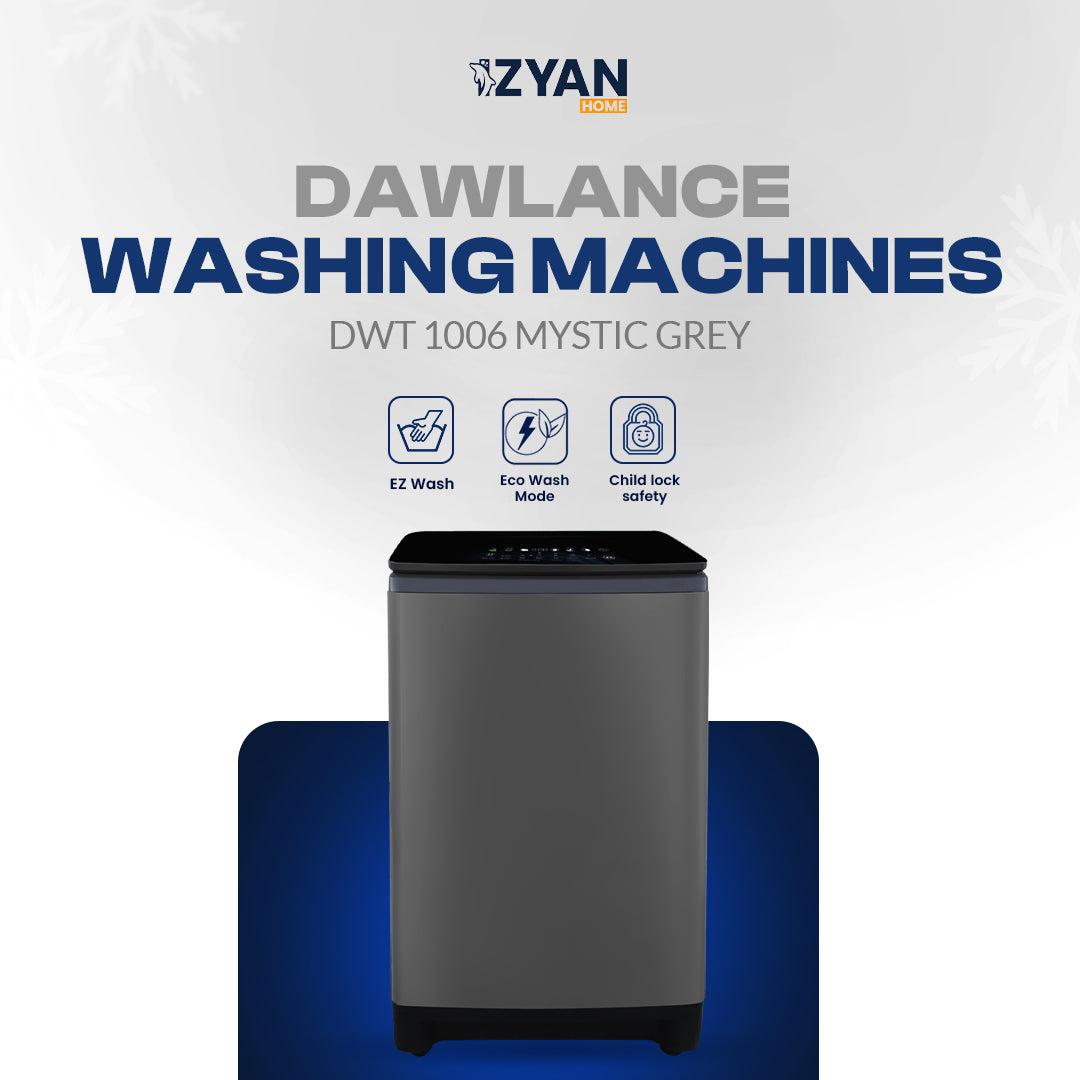Dawlance Washing Machine DWT-1006 MYSTIC GREY