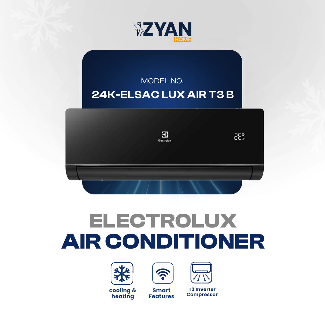 Electrolux Air Conditioner-ELSAC LUX AIR T3 Series B (BLACK)