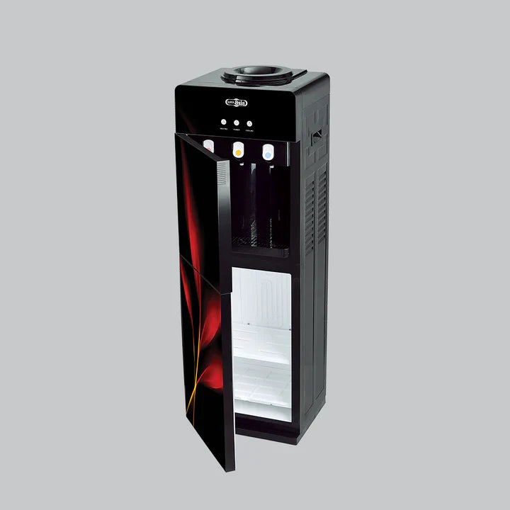 Superasia Water Dispenser-HC-56-B-(BLACK FLOWER)
