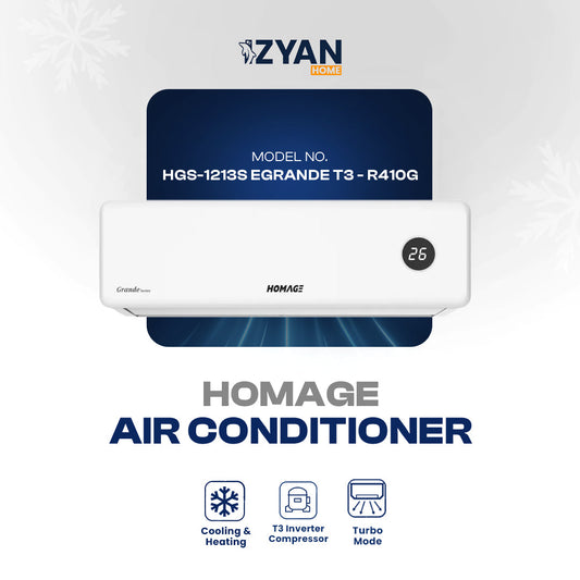 Homage Air Conditioner HGS- eGRANDE T3 Series- R410G