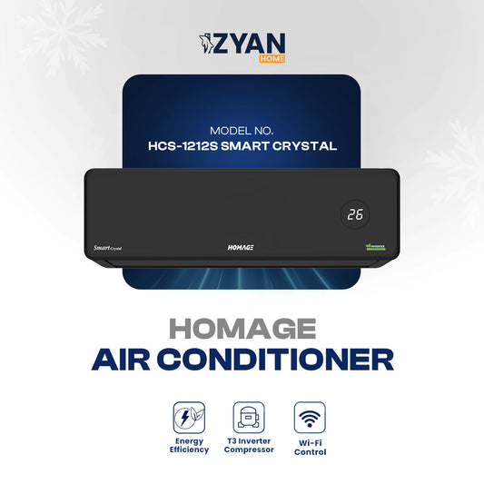 Homage Air Conditioner HCS-1212S SMART CRYSTAL
