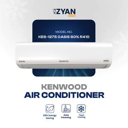 Kenwood Split Air Conditioner - E-Oasis 60% Energy Efficient