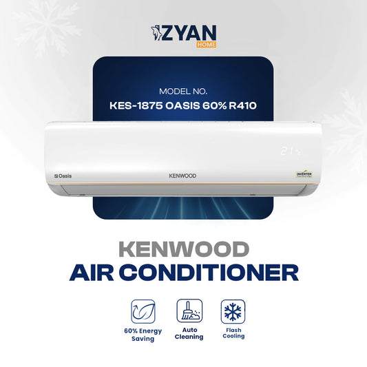 Kenwood Split Air Conditioner - E-Oasis 60% Energy Efficient