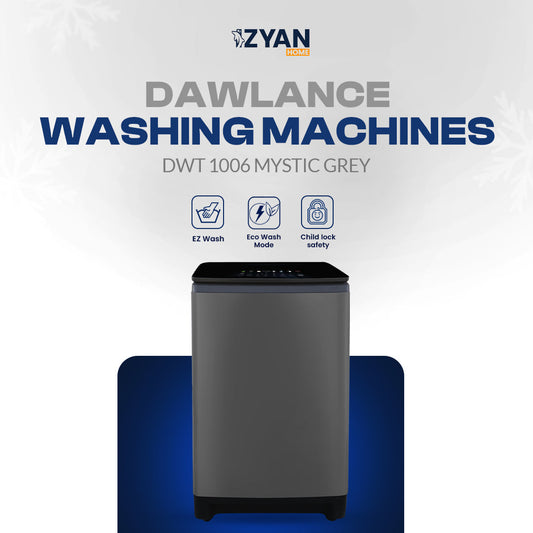 Dawlance Washing Machine DWT-1006 MYSTIC GREY