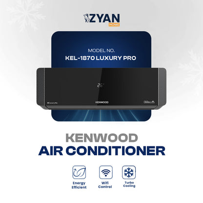 Kenwood Air Conditioner-E-Luxury Pro Black