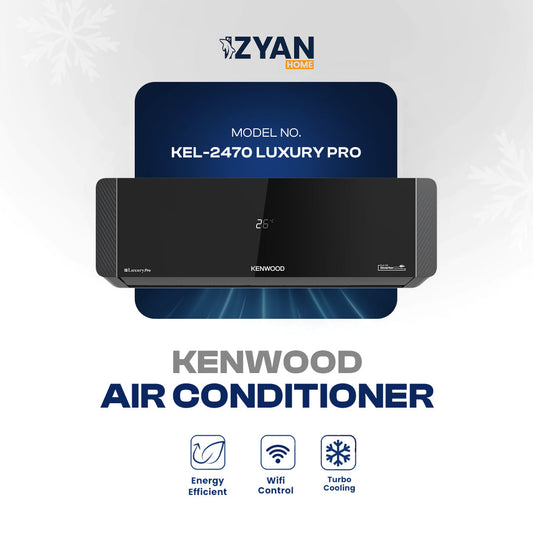 Kenwood Air Conditioner-E-Luxury Pro Black