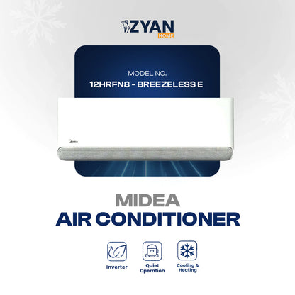 Midea Air Conditioner 12HRFN8 - BREEZELESS E