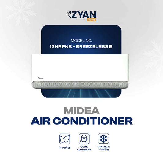 Midea Air Conditioner 12HRFN8 - BREEZELESS E