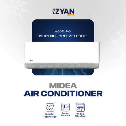Midea Air Conditioner 18HRFN8 - BREEZELESS E