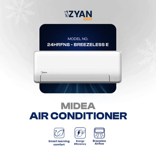 Midea Air Conditioner 24HRFN8 - BREEZELESS E