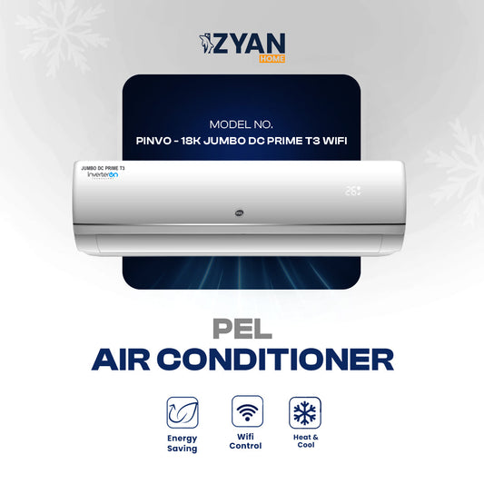 Pel Air Conditioner Inverter On PINVO-JUMBO-DC-PRIME-WI-FI-T3-(H&C) Series