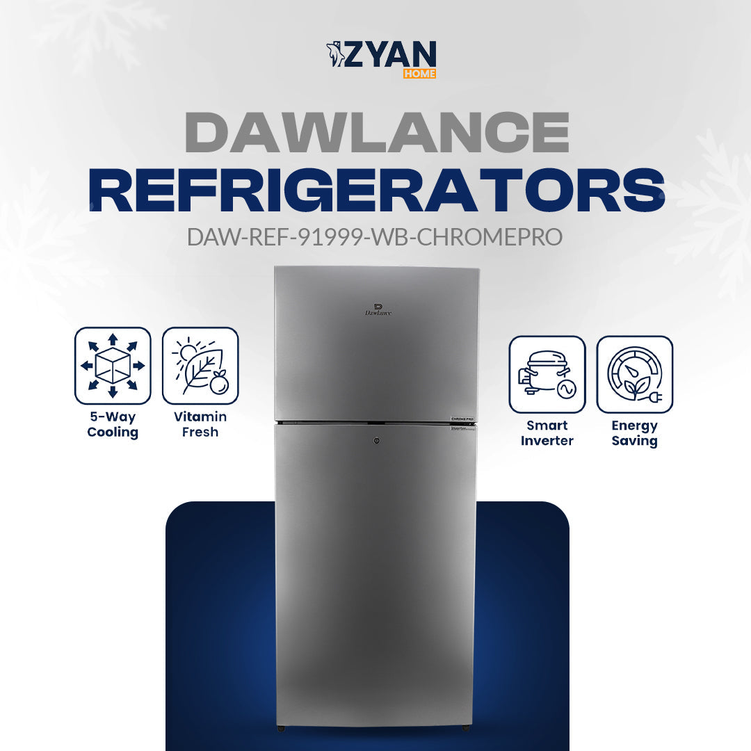 Dawlance Refrigerator REF-91999-WB-CHROMEPRO(569 Litres)