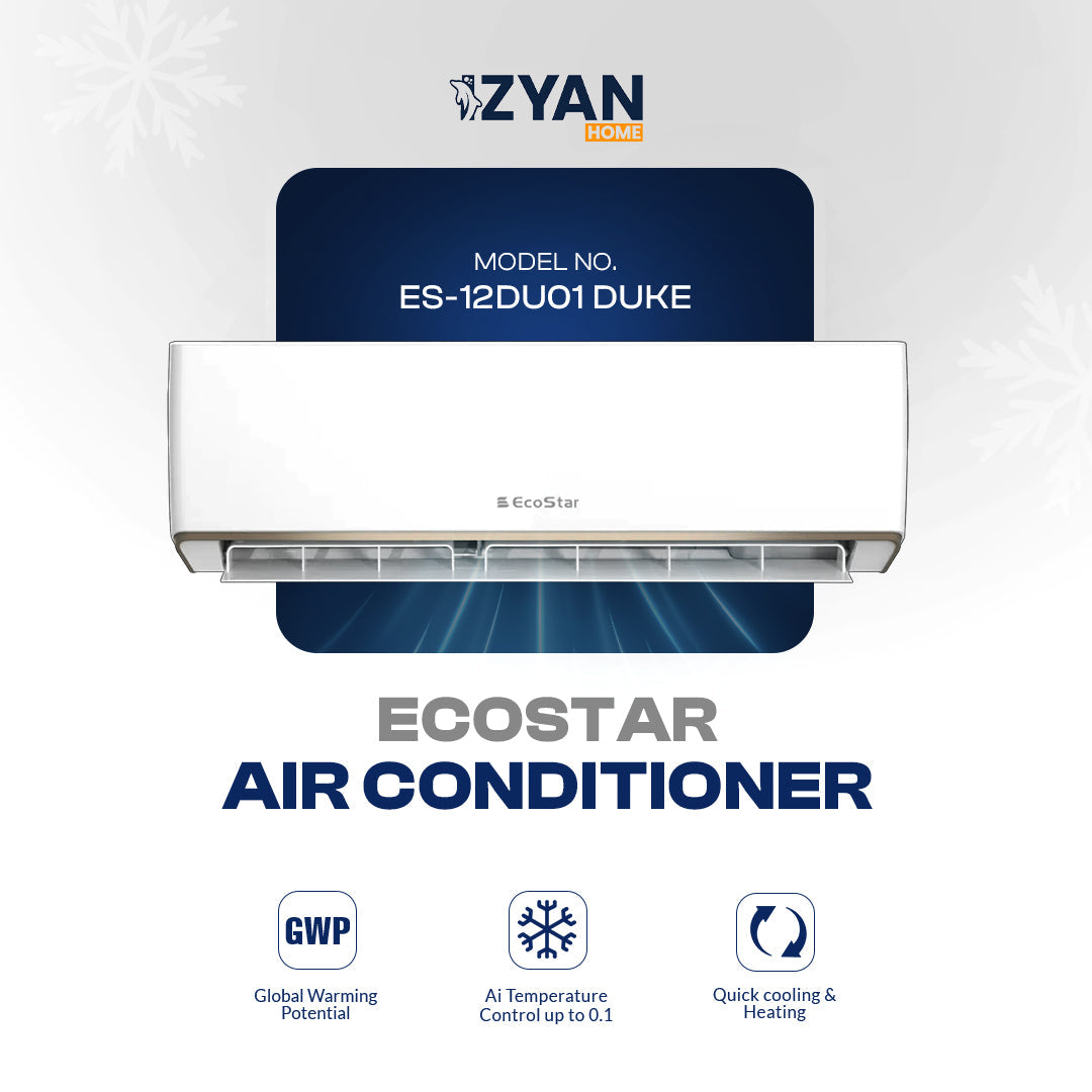 Ecostar AC 1 Ton Inverter-12DU01 DUKE / 12EM01 EMPEROR