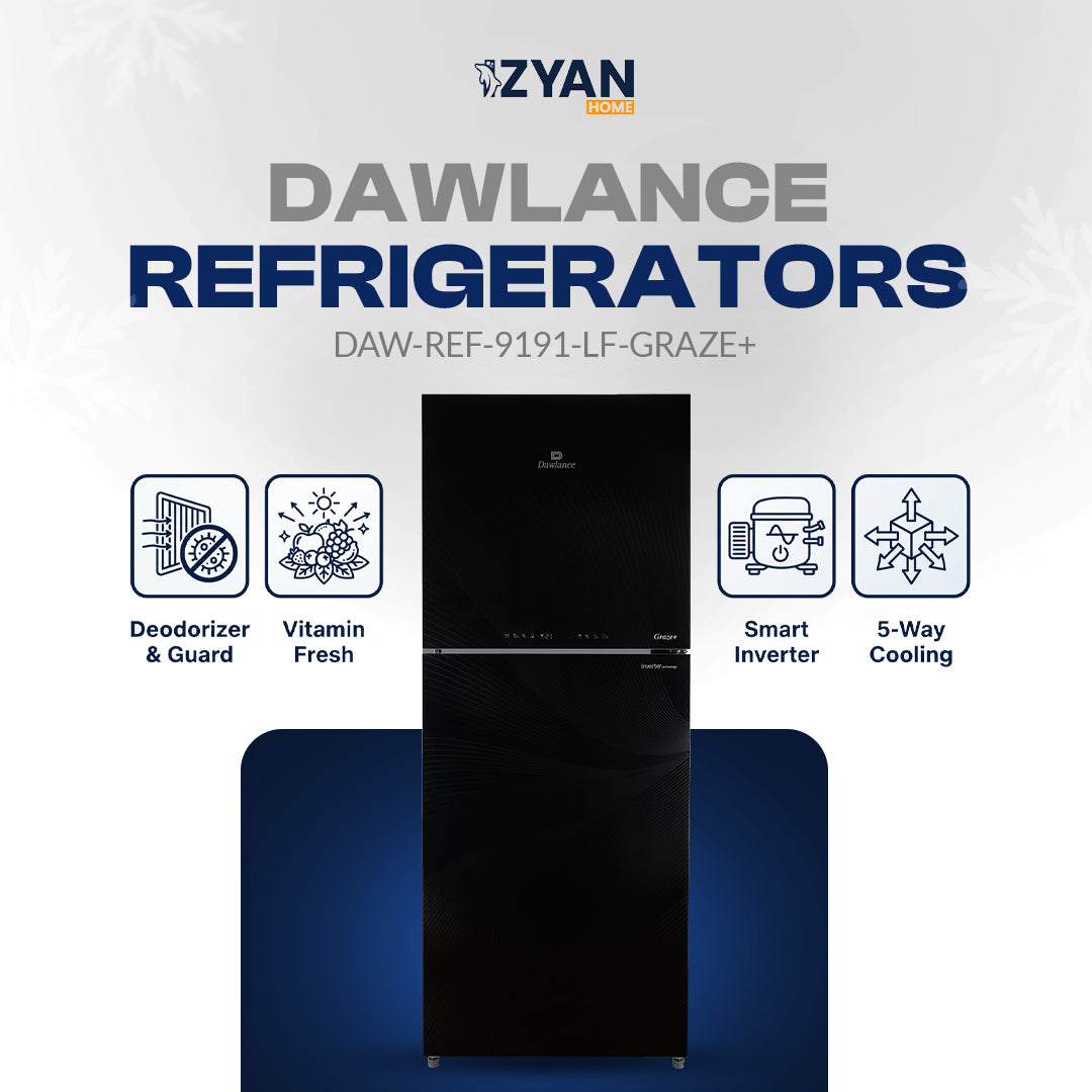 Dawlance Refrigerator REF-9191-LF-GRAZE+(438 Litres)