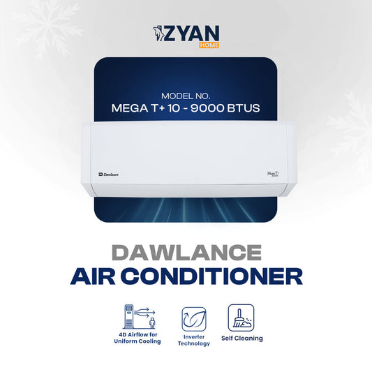 Dawlance Air Conditioner- Wall Type MEGA T+ 10 - 9000 BTUs