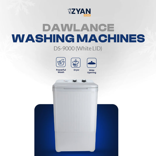 Dawlance Washing Machine DS-9000 (White LID)