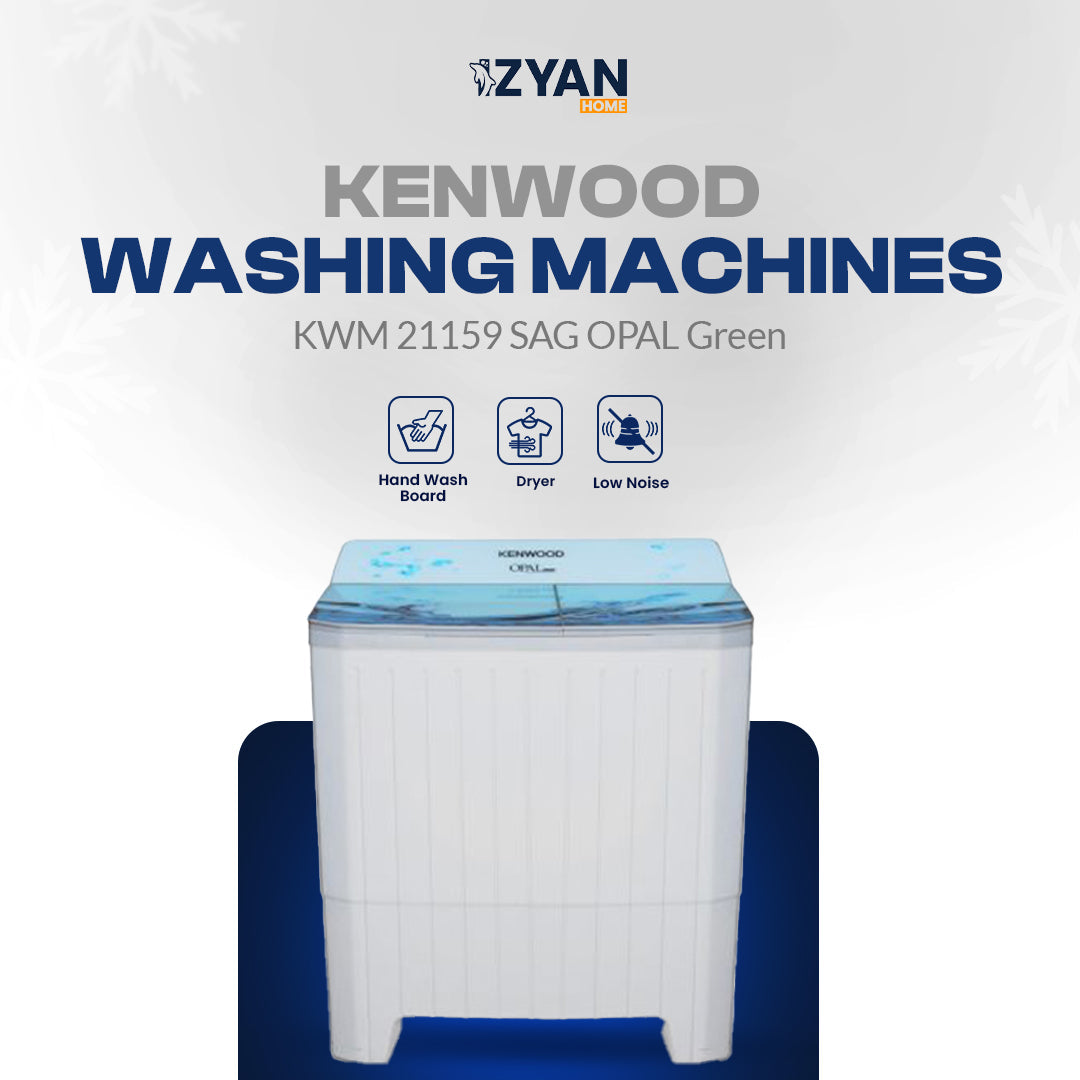Kenwood Twin Tub Washing Machine (Semi Automatic) - Opal Series
