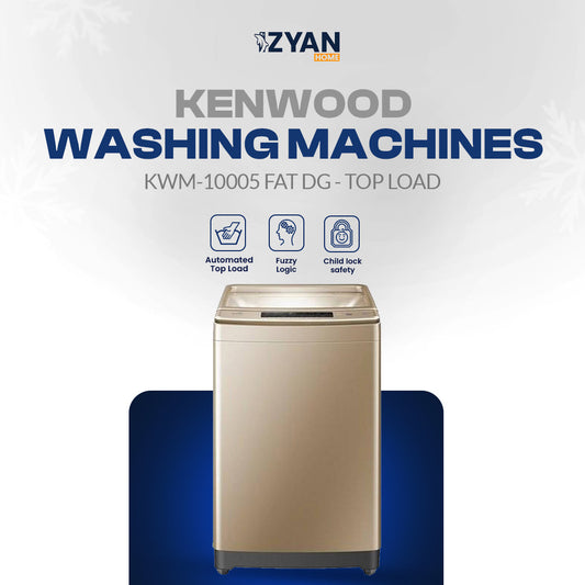 Kenwood Washing Machine KWM-10005 FAT DG - TOP LOAD