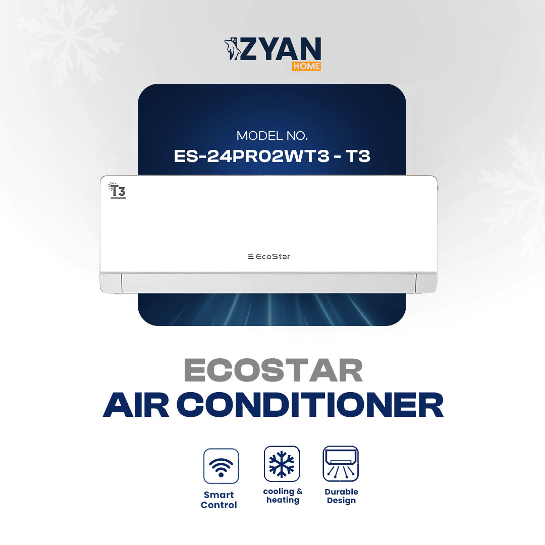 Ecostar Air Conditioner ES-24PR02WT3 - T3