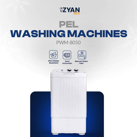 Pel Washing Machine PWM-8050 SEMI AUTO