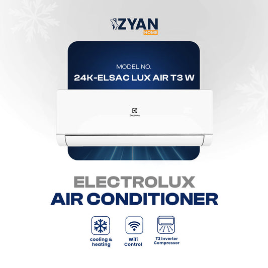 Electrolux Air Conditioner-ELSAC LUX AIR T3 Series W (White)