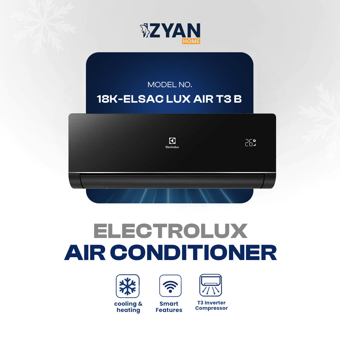 Electrolux Air Conditioner-ELSAC LUX AIR T3 Series B (BLACK)