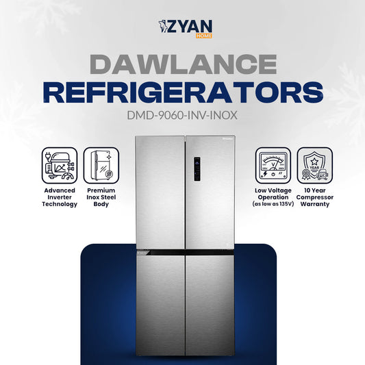 Dawlance Refrigerator DMD-9060-INV-INOX