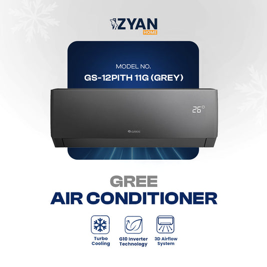 Gree Air Conditioner GS-12PITH 11G (GREY)