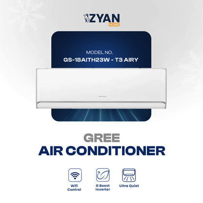 Gree Air Conditioner GS-18AITH23W - T3 Airy Series