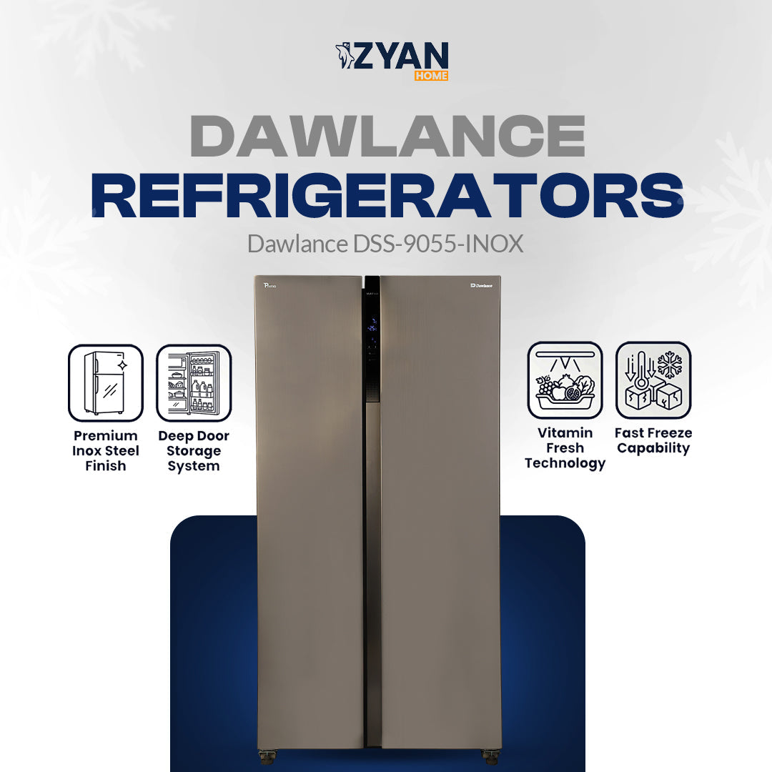 Dawlance Refrigerator DSS-9055-INOX