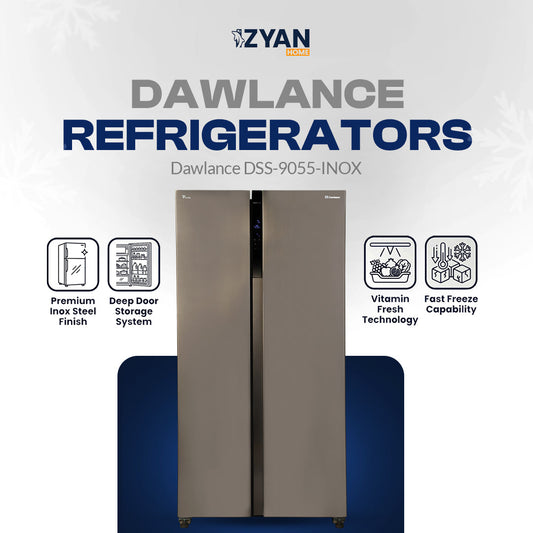 Dawlance Refrigerator DSS-9055-INOX