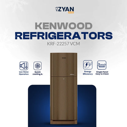 Kenwood Refrigerator VCM Double Door - CLASSIC PLUS SERIES | 22257 23357 24457 25557 26657