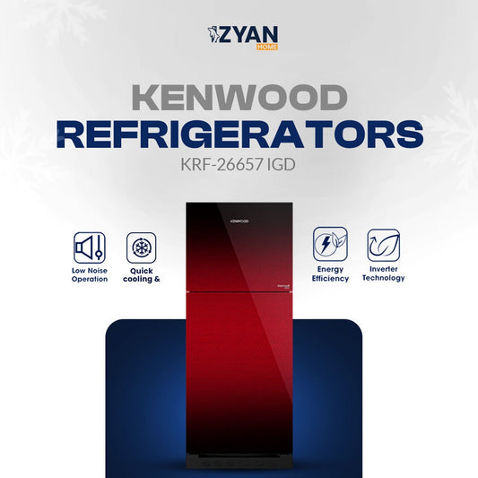Kenwood Refrigerator Glassdoor Inverter- KRF 23357 24457 25557 26657